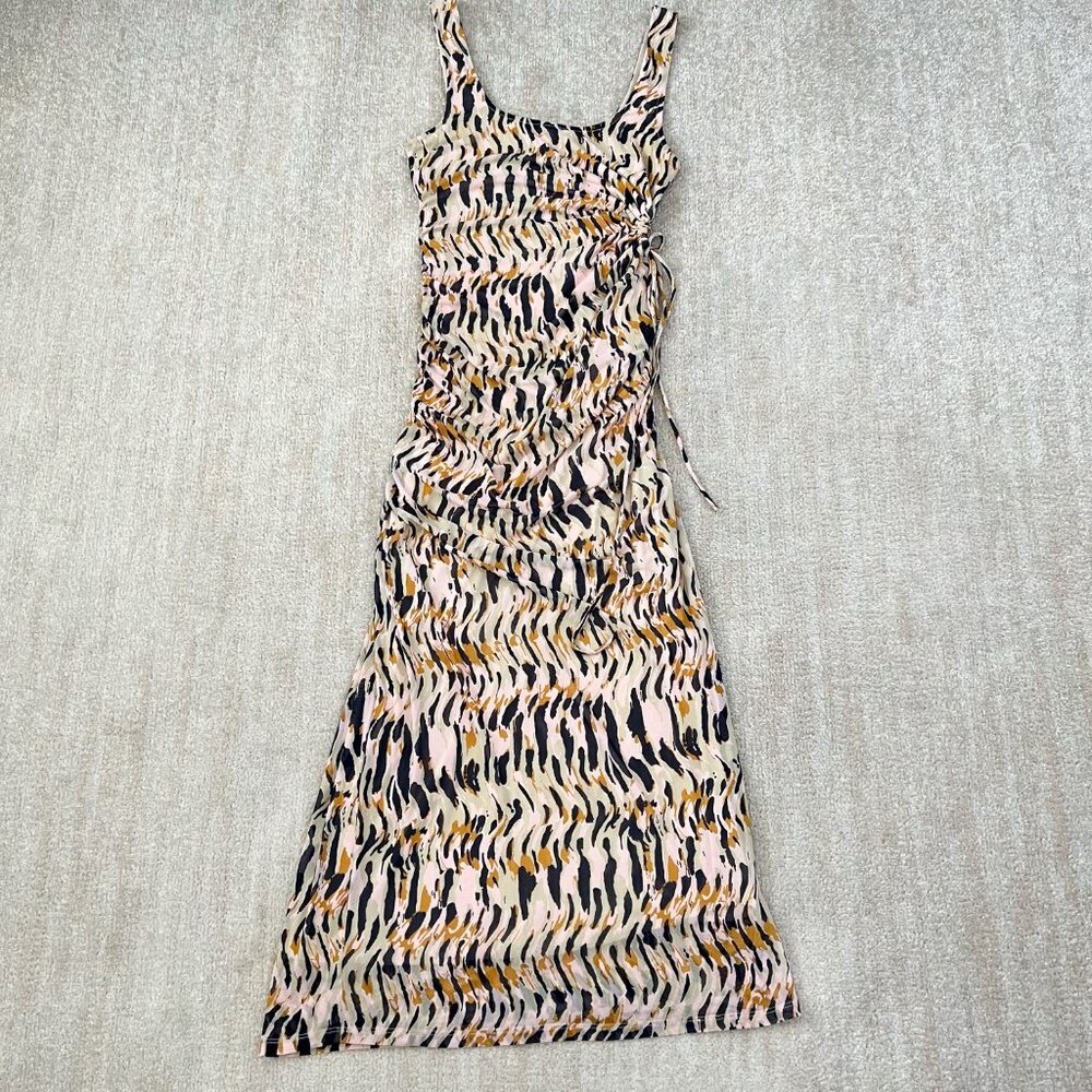 House of Harlow 1960 Cut Out Mesh Maxi Dress S